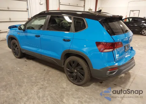 2024 Volkswagen Taos 1.5T Se Black из США, поврежденный, VIN 3VVLX7B21RM126346